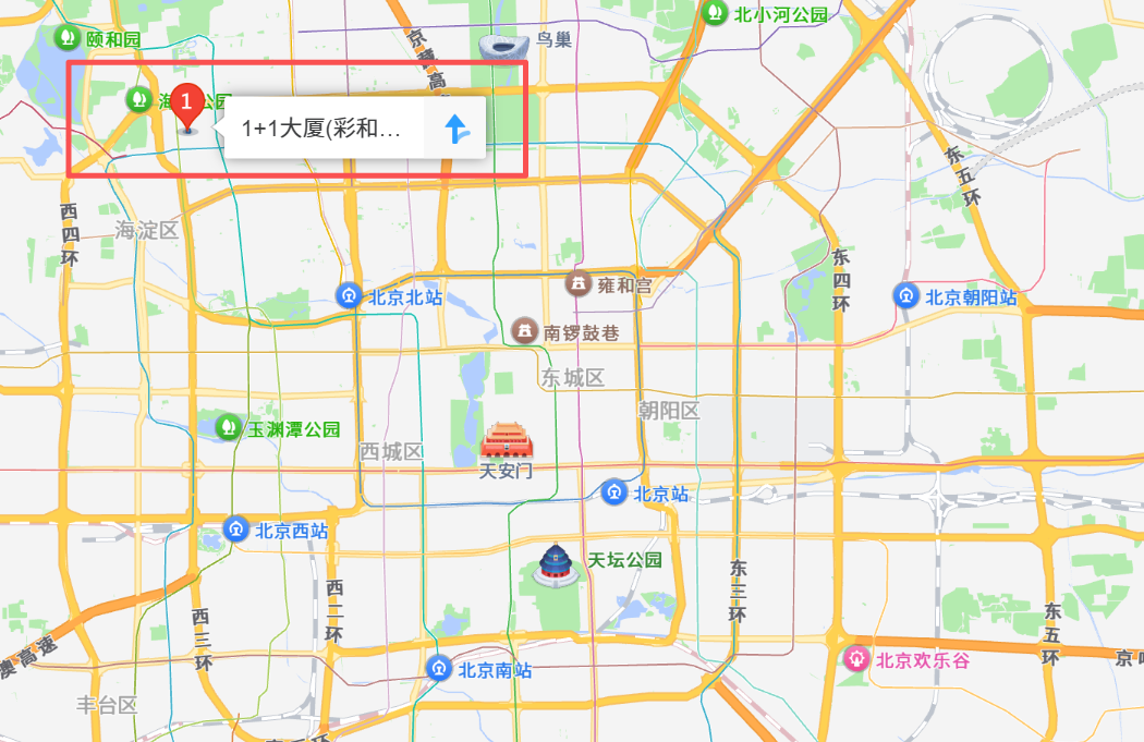 爱企邦地理位置地图